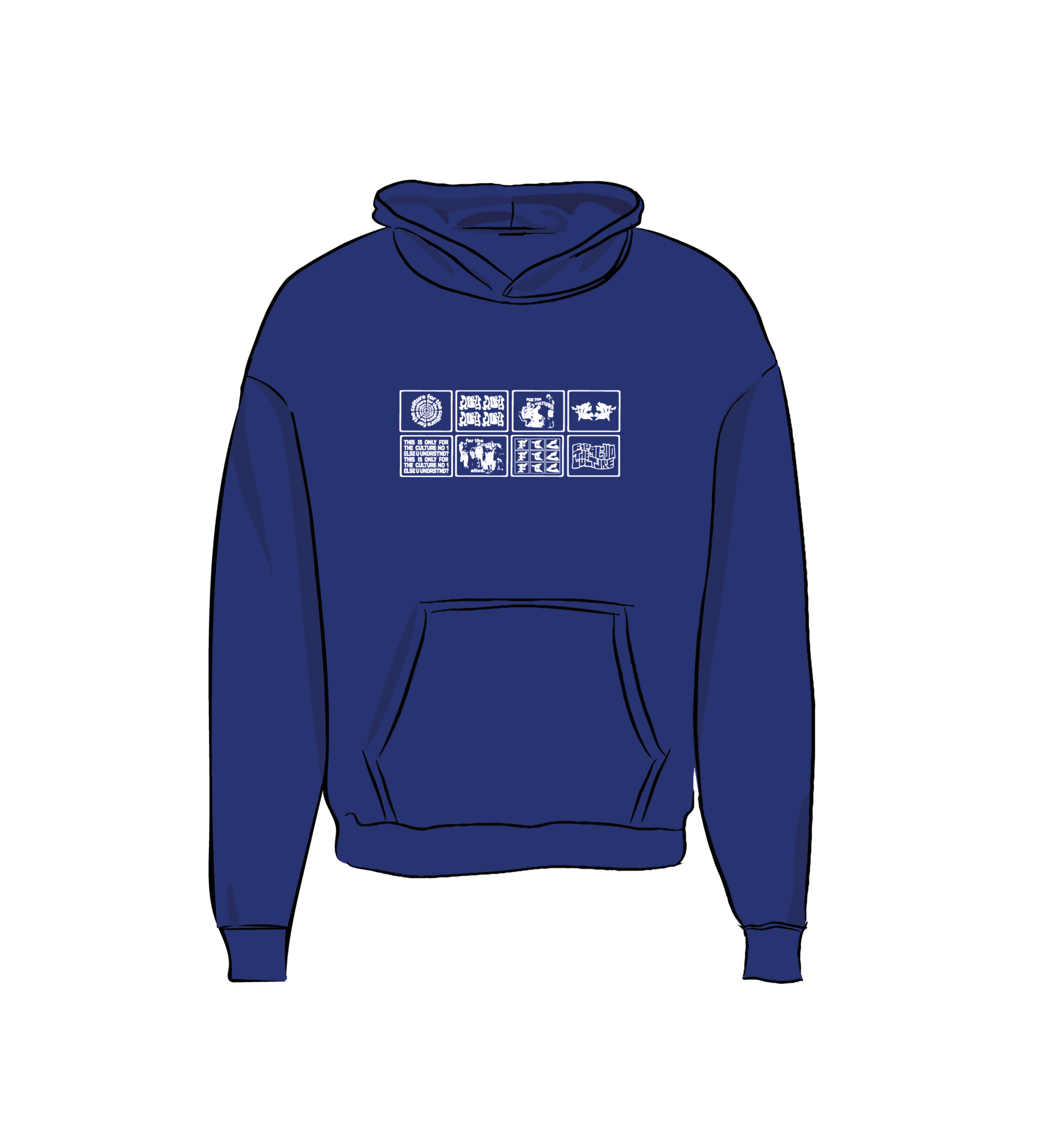 FTC HOODIE BLUE