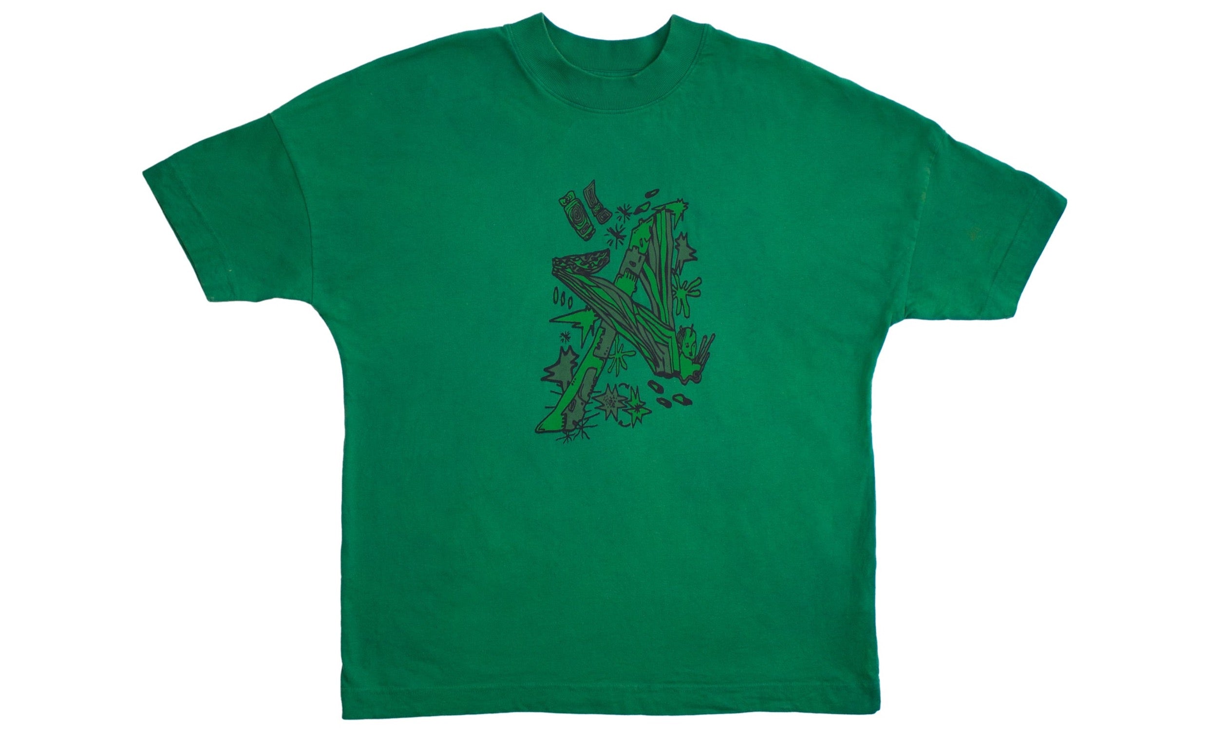 GREEN LOGO SHIRT