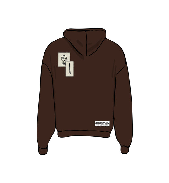 PARIS ZIP BROWN