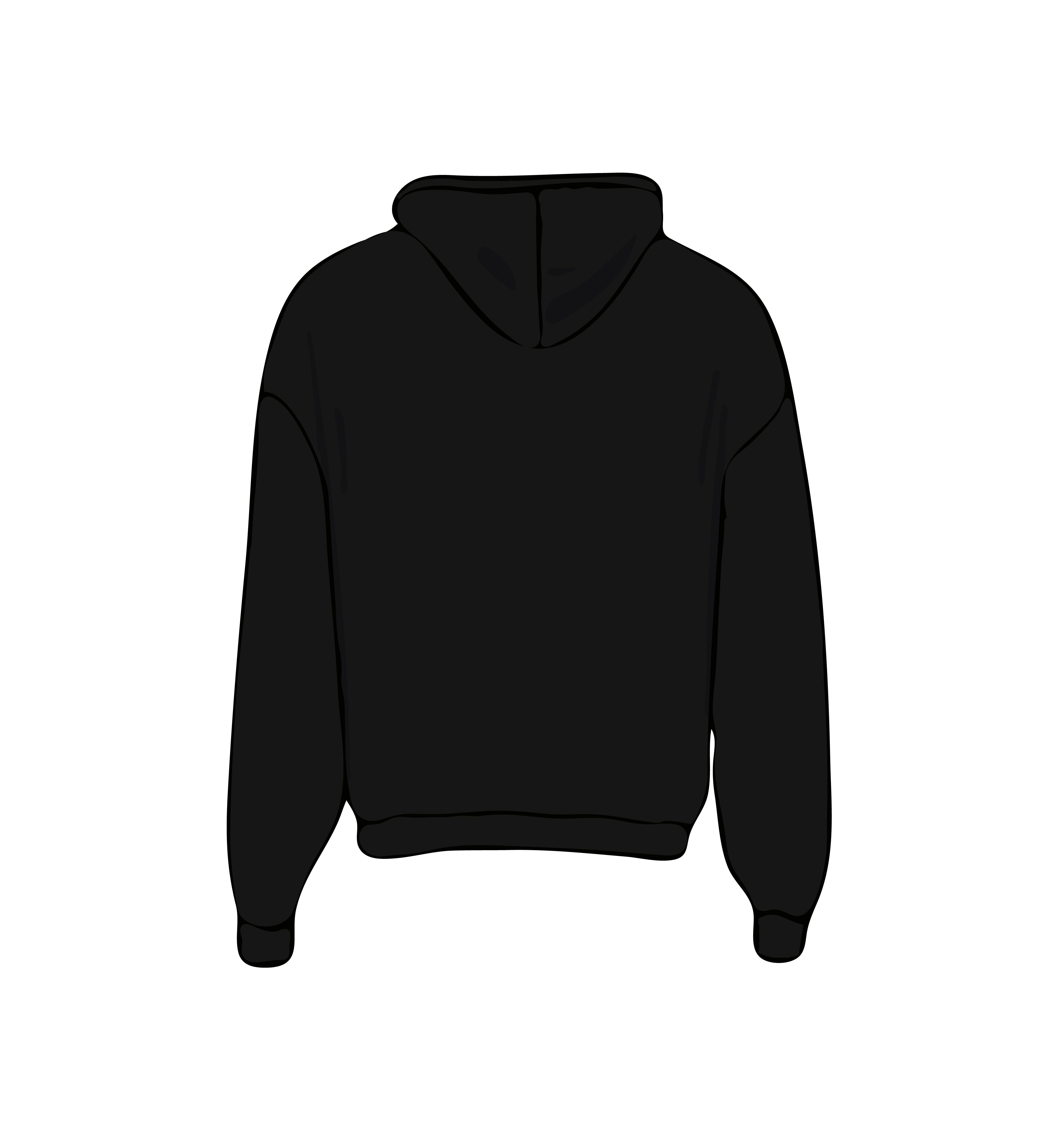 STAR HOODIE BLACK