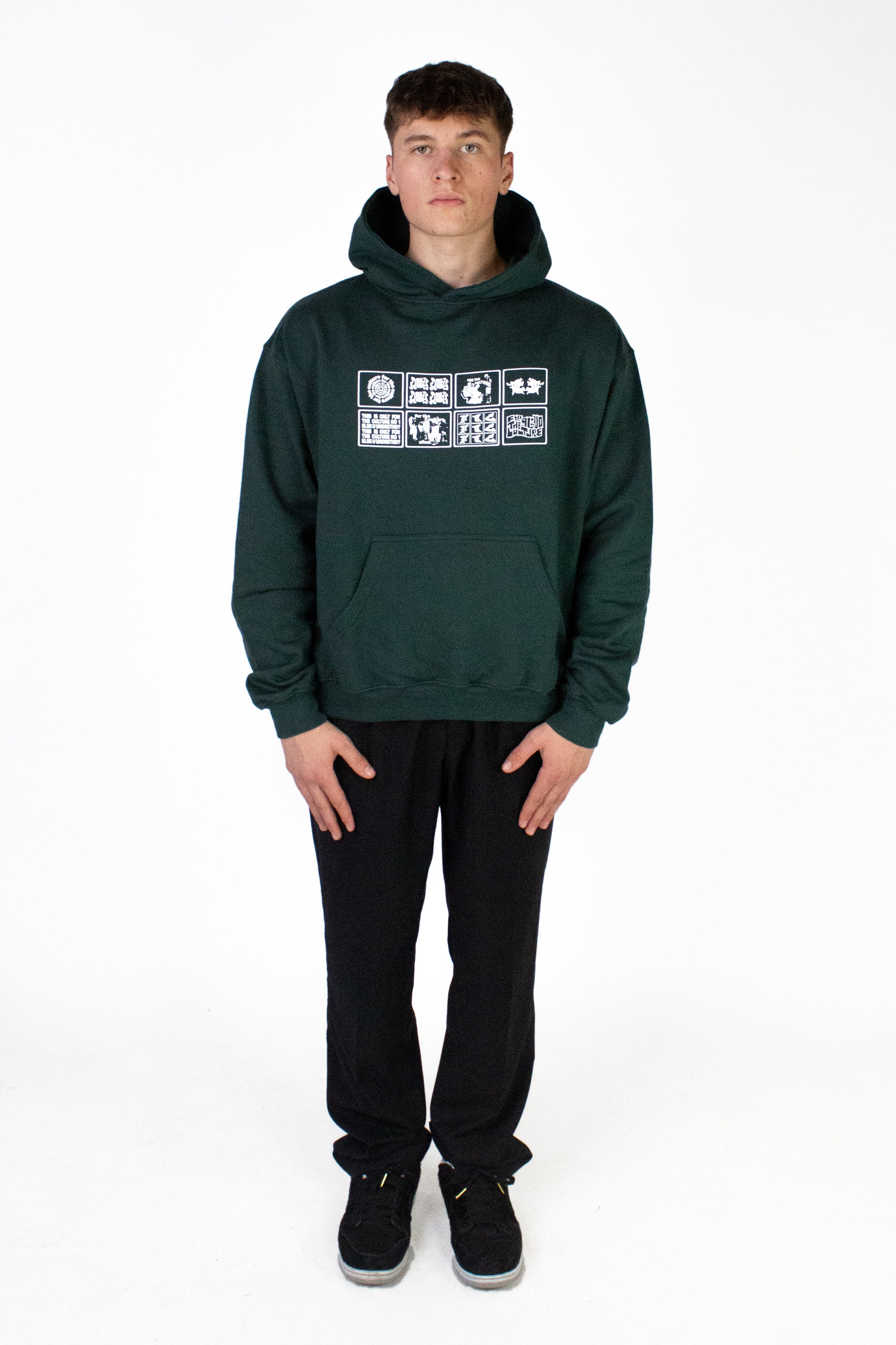 FTC Hoodie Forest Green