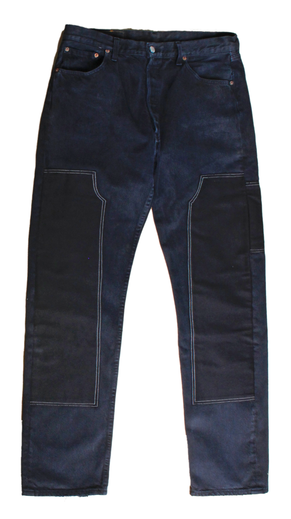 carpenter denim with embroidery and print W36L34